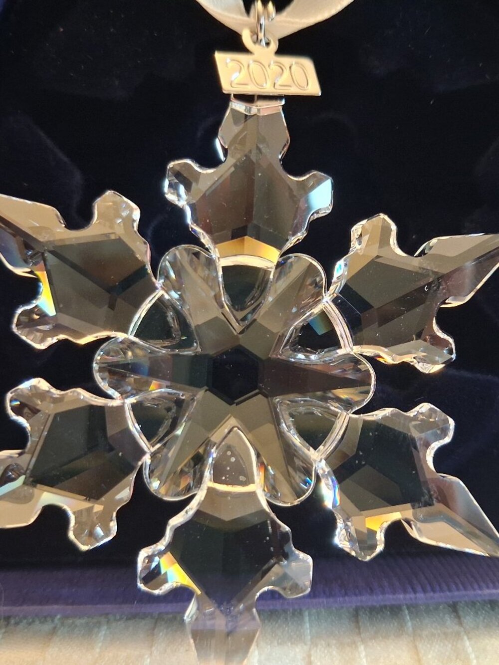 Swarovski 2020 Annual Edition Ornament Snowflake Star Crystal Decoration 5511041